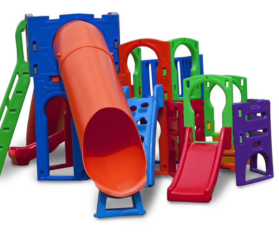PLAYGROUND SUPREMO COM 2 TUBOS E ESCORREGADOR INFANTIL FRESO