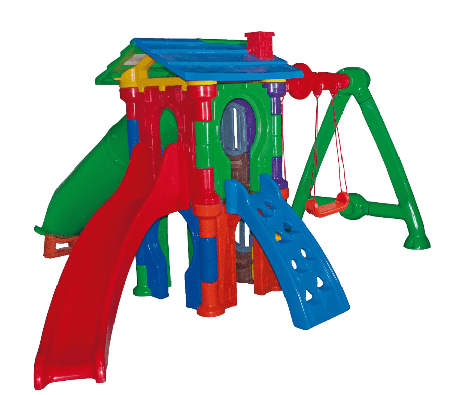 PLAYGROUND TORRE DO CASTELO COM BALANÇO FRESO