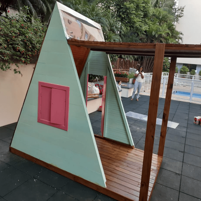 Casinha em madeira CLB 010