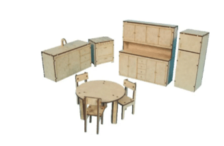 Mini-Mobília - quarto 
