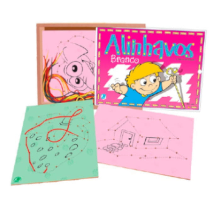 Alinhavo branco c/10 placas