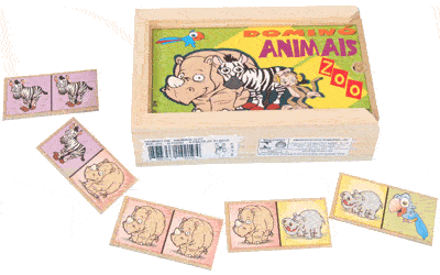 Dominó animais
