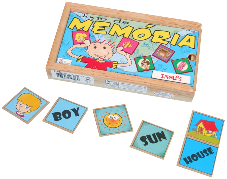 Jogo da memoria inglês 