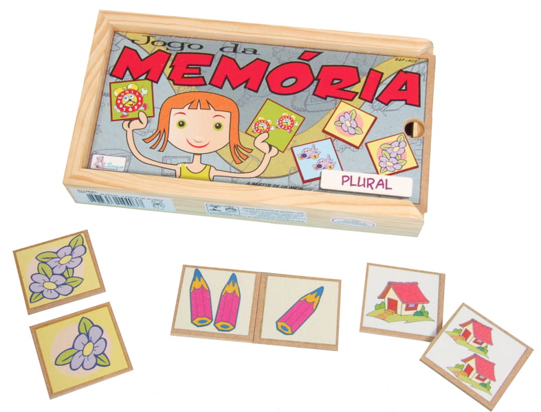 Jogo da memoria plural 