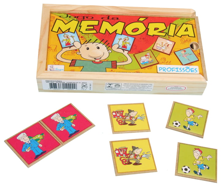 Jogo da memória profissões 