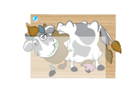 Super Quebra-Cabeça - Vaca