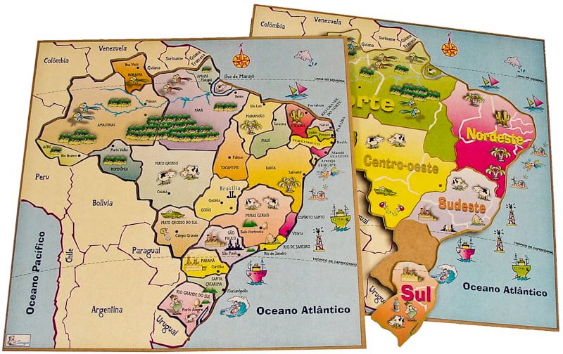 Mapa do brasil
