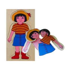 Esquema corporal menina 