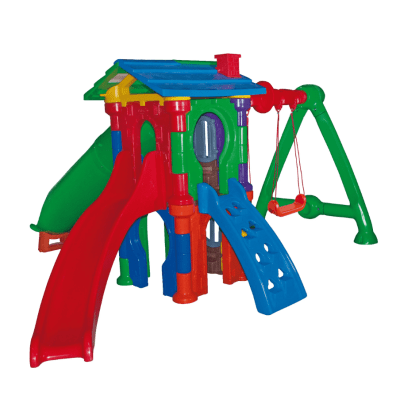 PLAYGROUND TORRE DO CASTELO COM BALANÇO FRESO