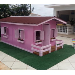 Casinha infantil em madeira CLB 005