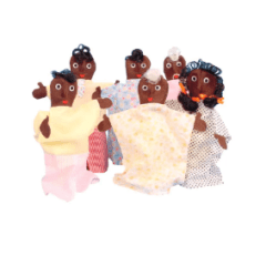 Fantoches Família Negra 