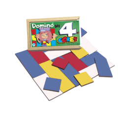 Dominó das 4 cores 