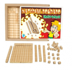 Material Dourado 62 peças 