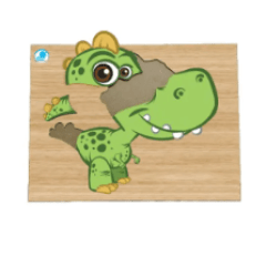 Super Quebra- Cabeça Dino  