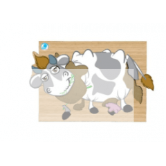 Super Quebra-Cabeça - Vaca